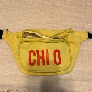 Chi Omega fanny pack